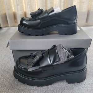 Vagabond Cosmo 2.0 Loafers Black Size 6.5/EU 37 NWB